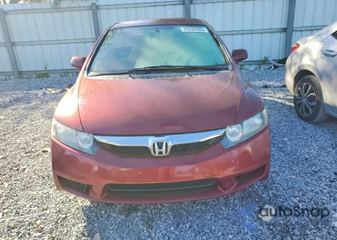 2009 Honda Civic Lx z USA, uszkodzony, nr VIN 2HGFA16599H502337